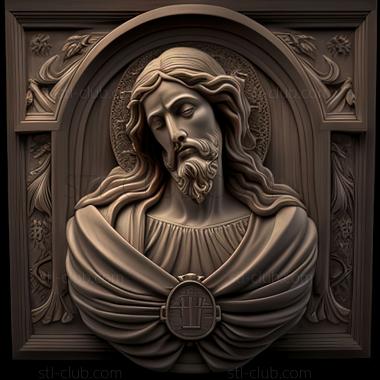 3D model st jesus (STL)